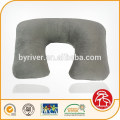 Grey Cover Inflatable Travel Pillow, Wedge Pillow
